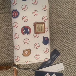 Dooney and Bourke Chicago Cubs wristlet bag